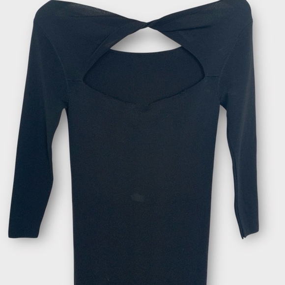 Zara Knit Bodycon Midi Dress - Picture 5 of 7